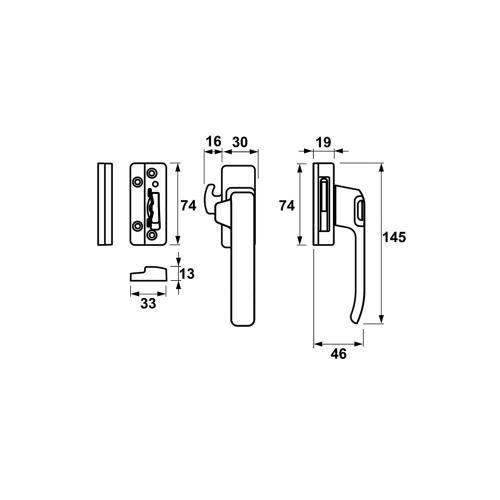 Raamsluiting met nok zwart RS 3327 product photo https://media.isero.nl/Isero-IseroNL-Site/images/L/2169229_3.jpg L