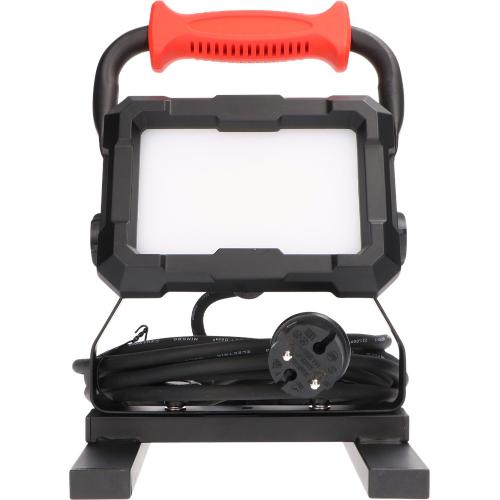 Bouwlamp LED met 2.5m kabel op statief klasse 2 30w 4000K 2400 Lumen (IP65) product photo