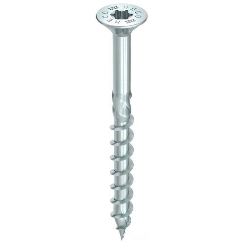 Universeelschroef verzinkt platkop freesrib TX20 5.0x120/60mm product photo