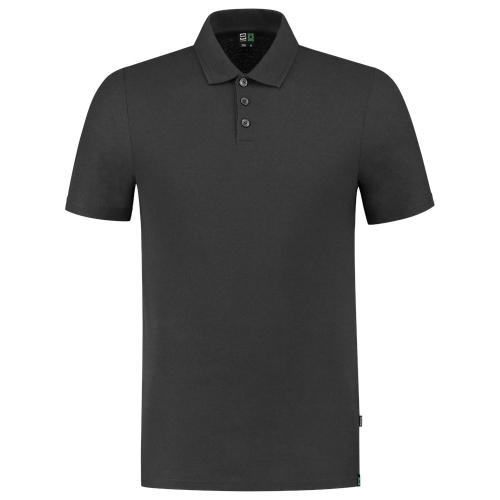 Poloshirt Fitted Rewear donkergrijs Mt XS product photo