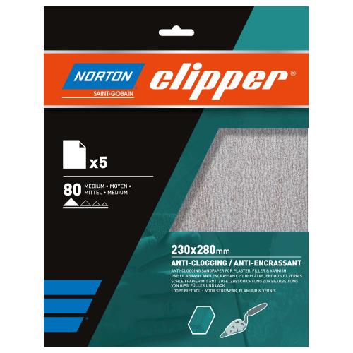 Schuurvellen no fill 230x280mm P80 5st product photo