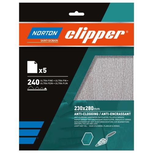 Schuurvellen no fill 230x280mm P240 5st product photo