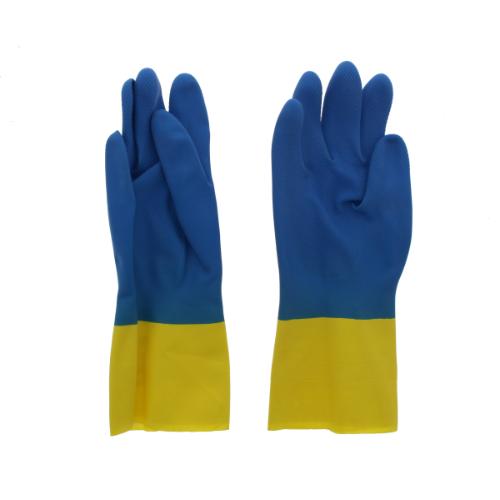 Voegershandschoenen Alto 405 latex geel-blauw maat 9 product photo