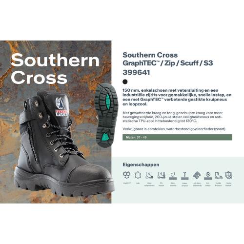 Steel Blue veiligheidsschoenen Southern Cross Zip S3 hoog zwart kruipneus maat 44 product photo https://media.isero.nl/Isero-IseroNL-Site/images/L/2195519_8.jpg L