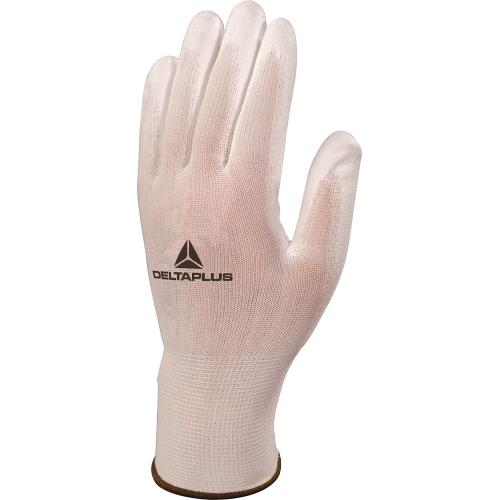 Werkhandschoenen montage polyester - palm met pu wit 3121X maat 10 product photo