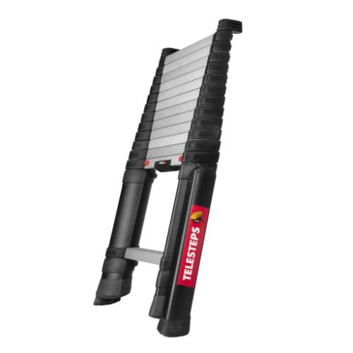 Telescoopladder 13 treden 4.1m ( gewicht 16.5kg ) Prime Line met uitklapb. stabilisatoren product photo