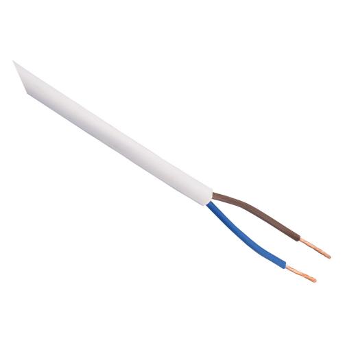 Huishoudsnoer rond wit ( vmvs ) 2x0.75 Rol = 100m product photo