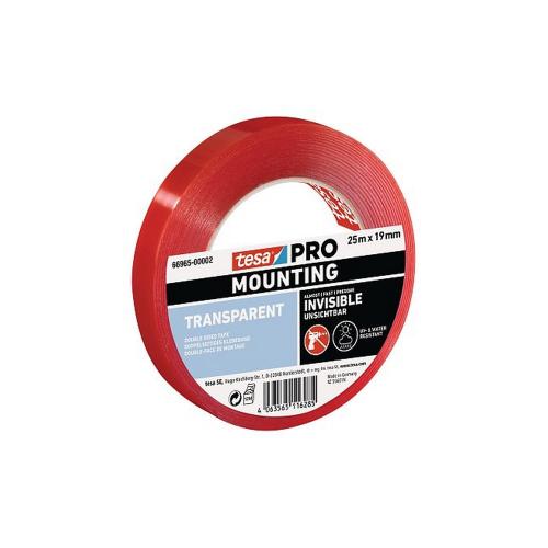 Montagetape Pro transparant 19mm x 25M product photo