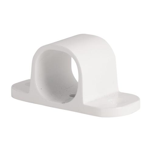 Noxxa aluminium doorvalbeveiliging - middensteun 89x93x40mm - kleur wit RAL 9010 product photo