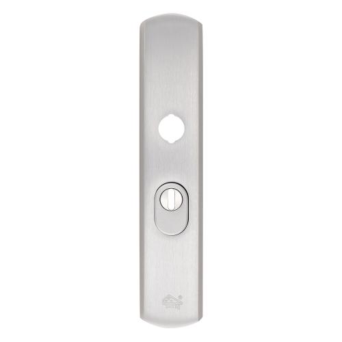 Noxxa veiligheidsbuitenschild curve F1 - 250x50mm PC55 - met kerntrekbeveiliging SKG*** product photo
