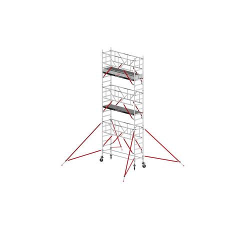 Rolsteiger Fiber-Deck 0.75x2.45m werkhoogte 7.2m RS Tower 51-S met 6 safe quick product photo