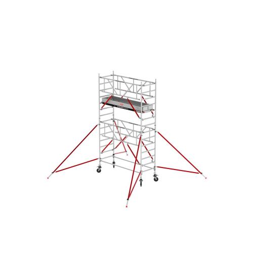 Rolsteiger Fiber-Deck 0.90x2.45m werkhoogte 5.2m RS Tower 51 Plus-S met 4 safe quick product photo