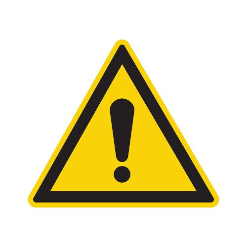 Bord Gevaar 200 mm driehoek product photo