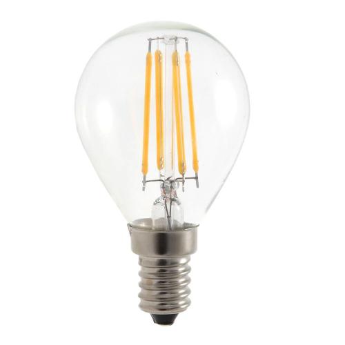 LED lamp kogel E14 P45 Sphere helder glas (LED Filam Bulb)4w 470 lumen 2700K product photo