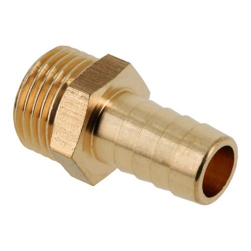 Draadfitting messing slangpilaar buitendraad x mm diameter 1/4 duims bu en 10mm aansluiting product photo