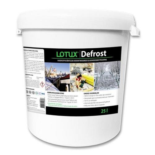 Lotux ontdooikorrels defrost 25 liter in emmer strooizoutvervanger product photo