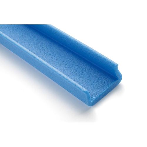Kozijnbeschermerprofiel Foam U 35-45, L=2m blauw, product photo