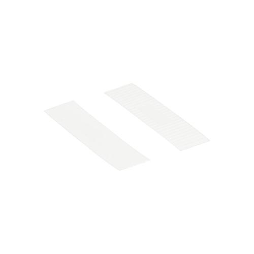 Beglazingsblokje kunststof met raster zak 100st wit 26x1mm product photo