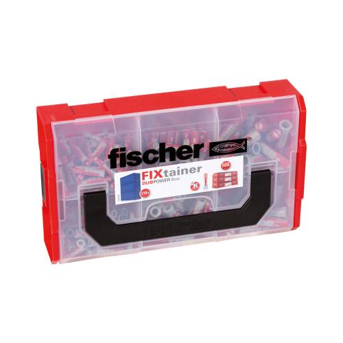 Fischer duopower pluggen 210-delige set in fixtainer met gratis autowasbon voucher product photo
