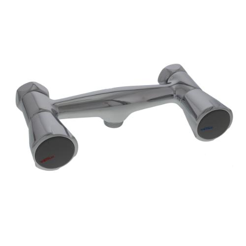 Douchemengkraan chroom HoH 15cm z/s-koppelingens eco product photo