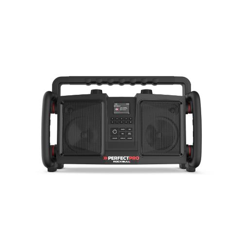 Perfectpro bouwradio DAB+/FM/Bluetooth/USB/Oplaadbaar/IP65 ROCKBULL product photo