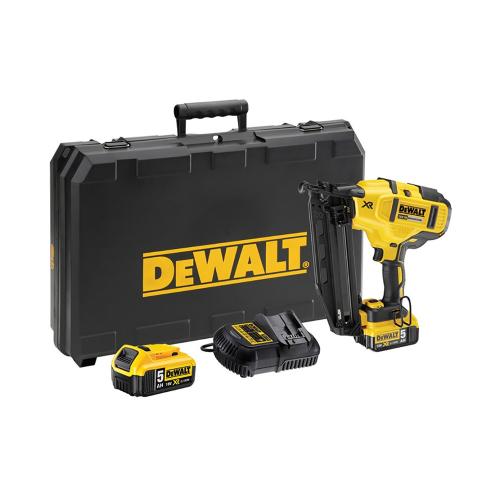 DeWalt accu-afwerktacker 32-63mm 18.0V 2x5.0Ah DCN660P2-QW product photo