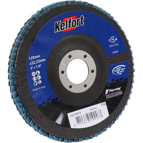 Kelfort lamellenschijf vlak 125x22.2 K80 VLS735 Super product photo