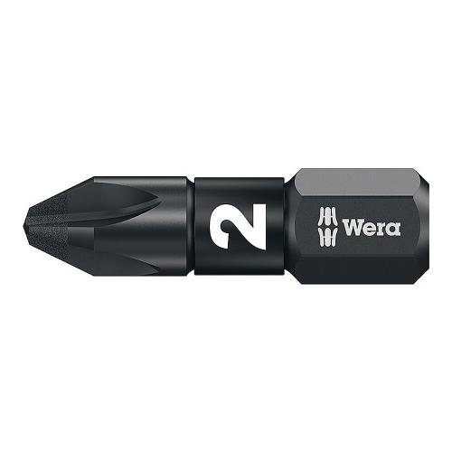 Wera bit 1/4 taai hard/elastische torsiezone pozidriv PZ2x25mm 855/1 impaktor product photo