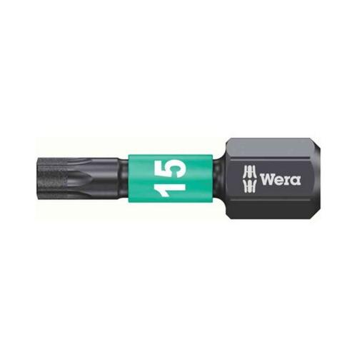 Wera bit 1/4 taai hard/elastische torsiezone torx TX15x25mm 867/1 impaktor product photo