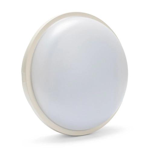 Plafond-/wandarmatuur LED rond 220x78mm wit 20w 4000K 1600 Lumen IP65 product photo