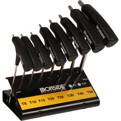 Stiftsleutelset 8-Delig T-Greep Torx 102469 product photo