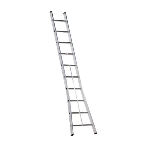 Ladder enkel uitgebogen met vierkante sport 2.97 wh3.70 Kibo 1x10 treden (6.0kg) product photo