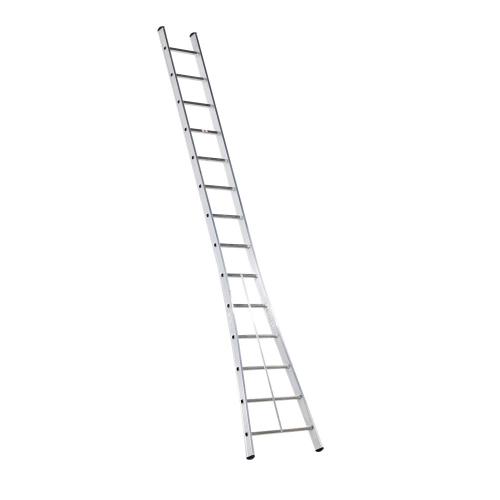 Ladder enkel uitgebogen met vierkante sport 4.09 wh4.70 Kibo 1x14 treden (8.3kg) product photo