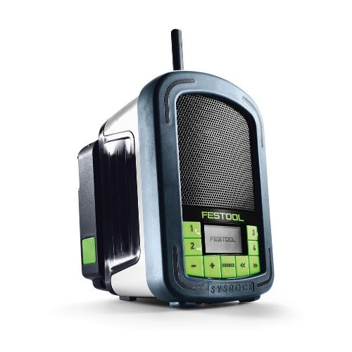 Festool bouwradio 230V/accu/FM/AUX/Bluetooth/IPX3/10W SYSROCK BR10 product photo