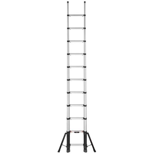 Telescoopladder 3.5m met 80mm treden stabilizer Prime Line 11 sporten product photo