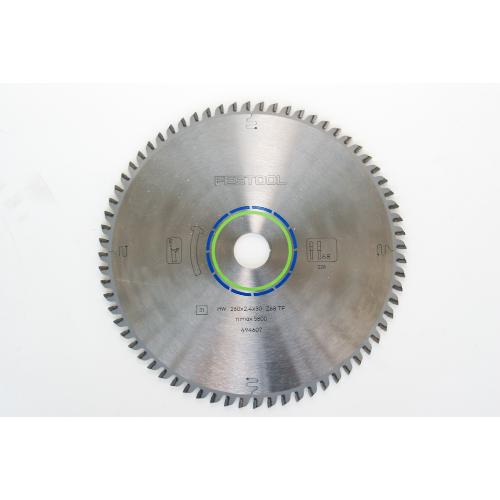 Festool cirkelzaagblad 260x30mm HW 68 tanden metaal product photo