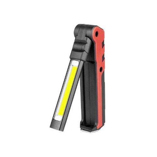 Zaklamp LED kunststof/alu inklapbaar en oplaadbaar 3.7v 5w 6000K 350 Lumen Kubrik product photo