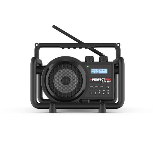Perfectpro bouwradio DAB+/FM/Bluetooth/oplaadbaar/IP54 DABBOX product photo