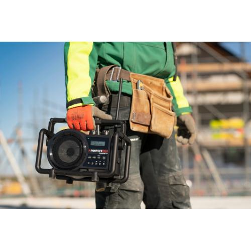 Perfectpro bouwradio DAB+/FM/Bluetooth/oplaadbaar/IP54 DABBOX product photo https://media.isero.nl/Isero-IseroNL-Site/images/L/229144_10.jpg L