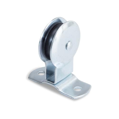 Markieskatrol staand polyamide wiel verzinkt 32mm product photo