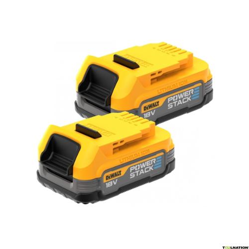 DeWalt accuset 18.0V 2x accu 1.7Ah DCBP034E2-XJ product photo