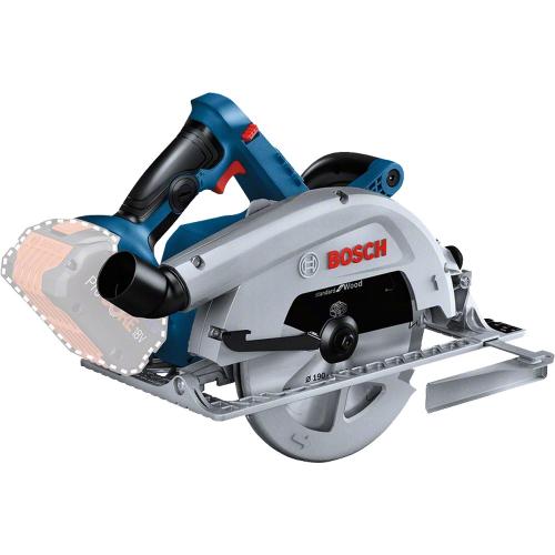 Bosch accu-cirkelzaagmachine 190mm 18.0V body GKS 18V-68 C Solo L-Boxx product photo