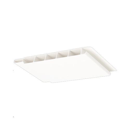 Sponningschroot heering verkeerswit 10x100mmx6m product photo