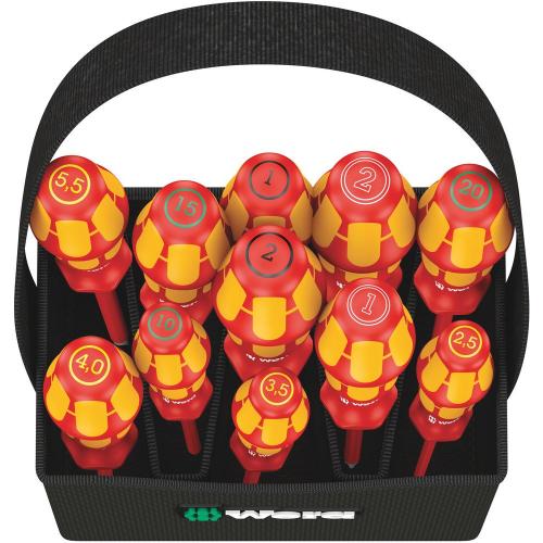 Wera schroevendraaierset 11-delig Philips-Pozidriv-Torx-Sleuf VDE getest Kraftform Plus 2go 100 product photo https://media.isero.nl/Isero-IseroNL-Site/images/L/2322900_1.jpg L