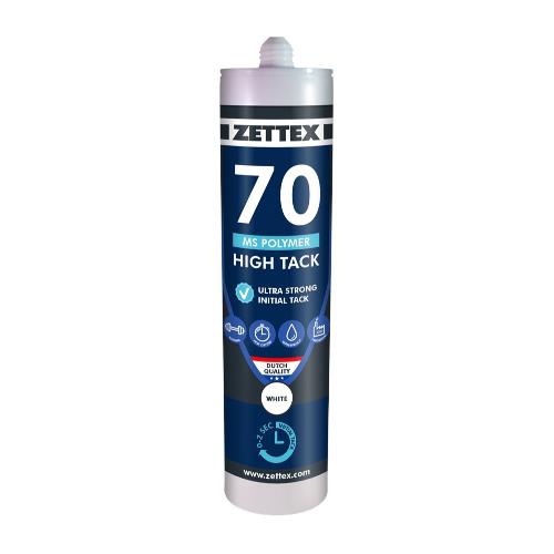 Zettex lijm- afdichtingskit zwart 290ml MS 70 High Tack product photo