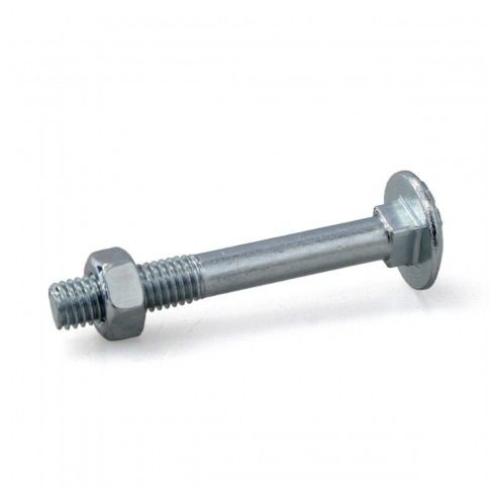 Slotbout M8X70 MM incl moer gegalvaniseerd staal DIN 603/555 product photo
