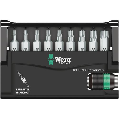 Wera bitset 10-delig Tx Bit-Check product photo https://media.isero.nl/Isero-IseroNL-Site/images/L/2326948_1.jpg L