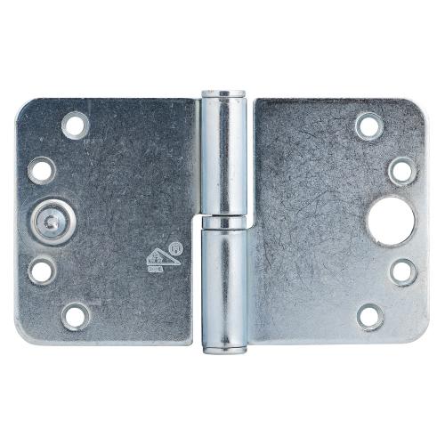 Noxxa kogelstiftpaumelle SKG3 - staal gegalvaniseerd - 89x150x3mm - ronde hoek - platkop - DIN links product photo