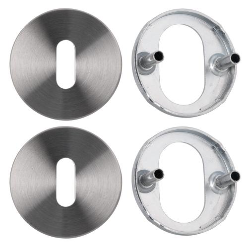 Noxxa sleutelrozet - rond 54mm - rvs mat geborsteld - deurdikte 37-47mm - DIN links/rechts product photo