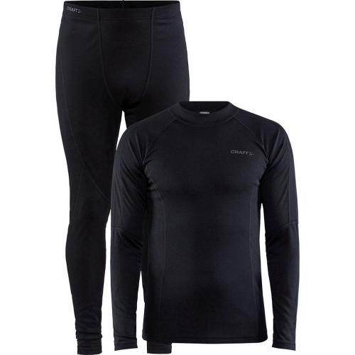 Ondergoedset thermo broek en shirt lang zwart Mt M product photo